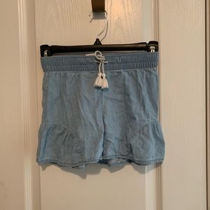 stretchy jean shorts